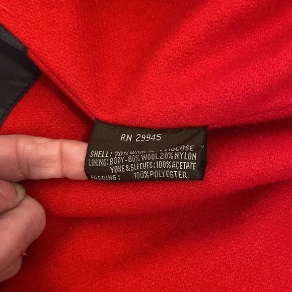 Christian Dior black monsieur sport overcoat size  44R button down vintage - Picture 8 of 8